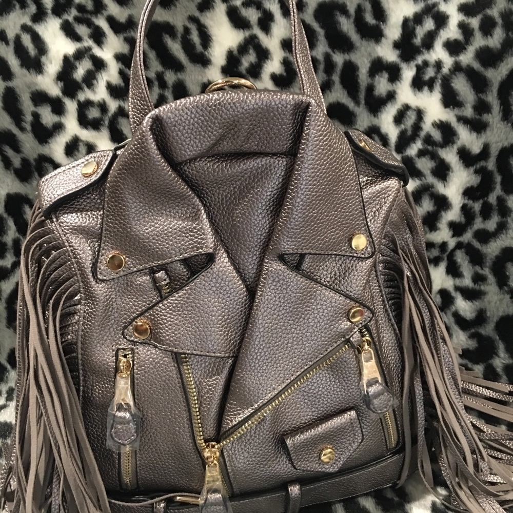 Fringed Bomber Backpack